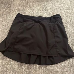 black tennis/ golf skirt